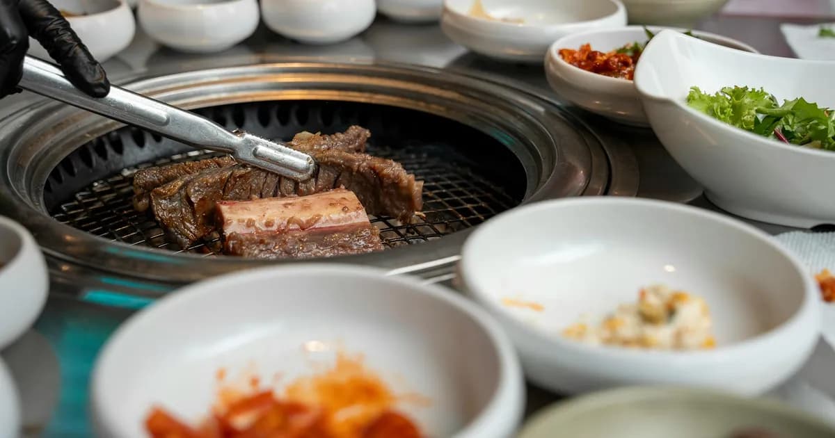 Seoul Korean BBQ street food